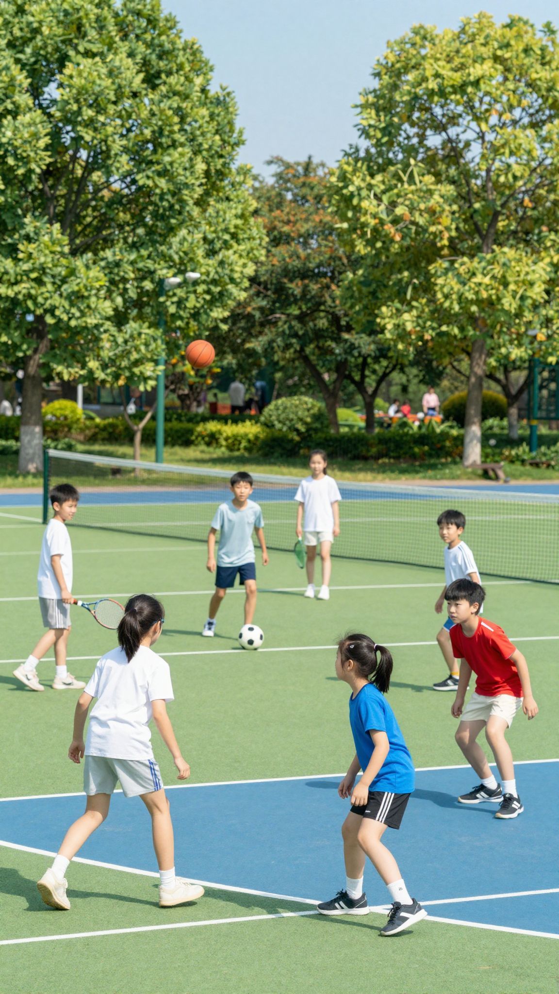 A multisport segíti a gyerekek fejlődését és egészségét.