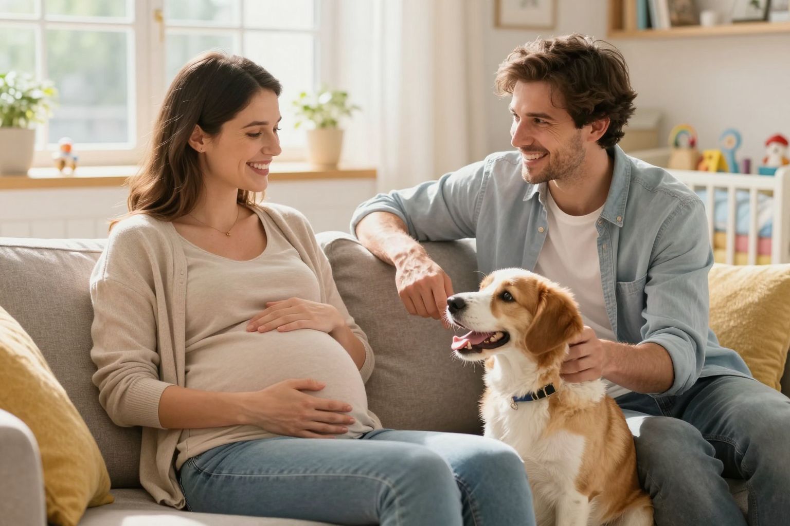 A kutyák érzékelhetik a terhességet a szagok változásán.