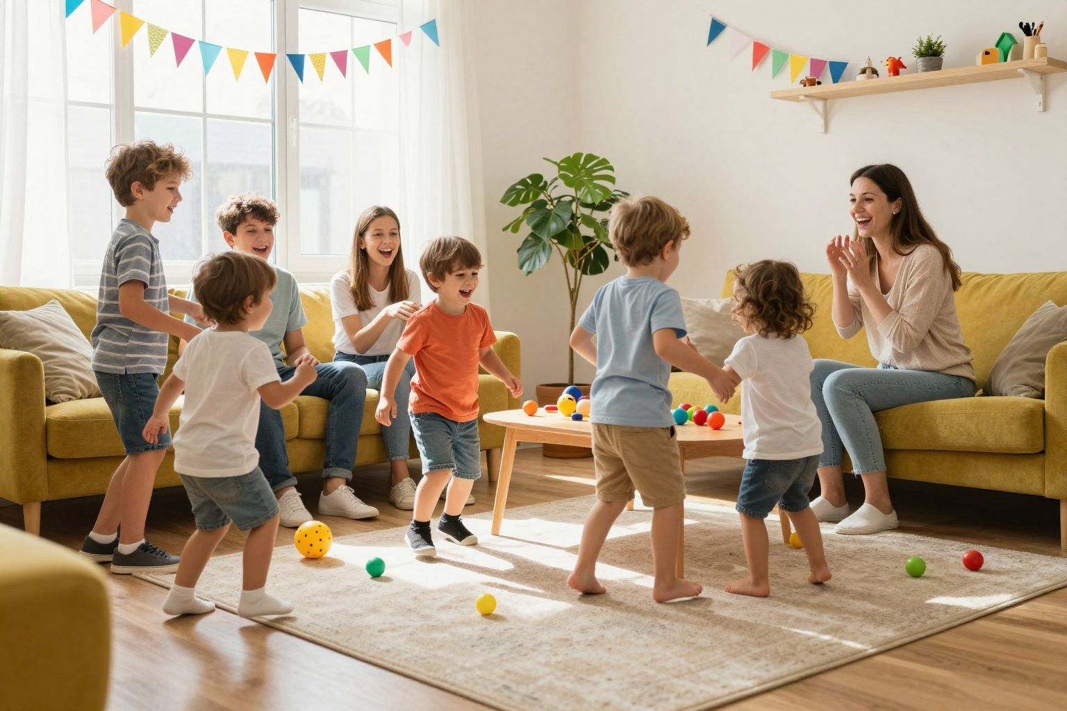 A nagycsaládos élet kreatív megoldásokat igényel a mindennapokban.