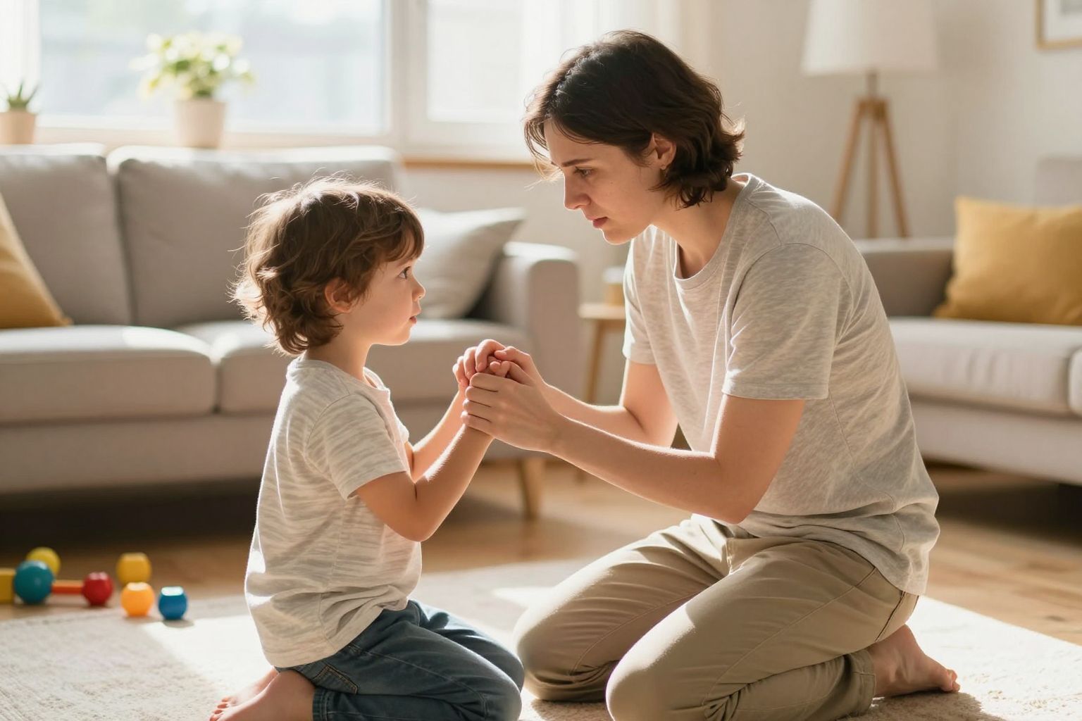 A bocsánatkérés segíti a gyermek érzelmi fejlődését.