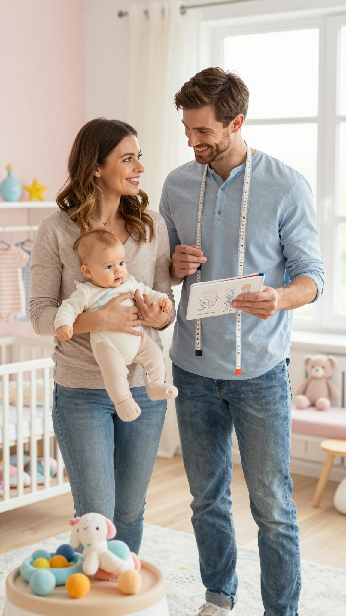 A baba születési méretei genetikai és környezeti tényezőktől függnek.