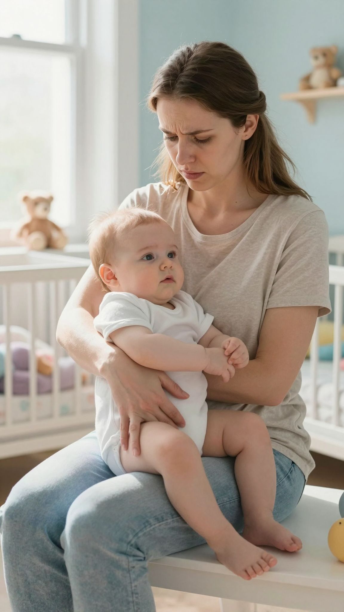 A köldöksérv általában önmagában nem veszélyes a babákra.