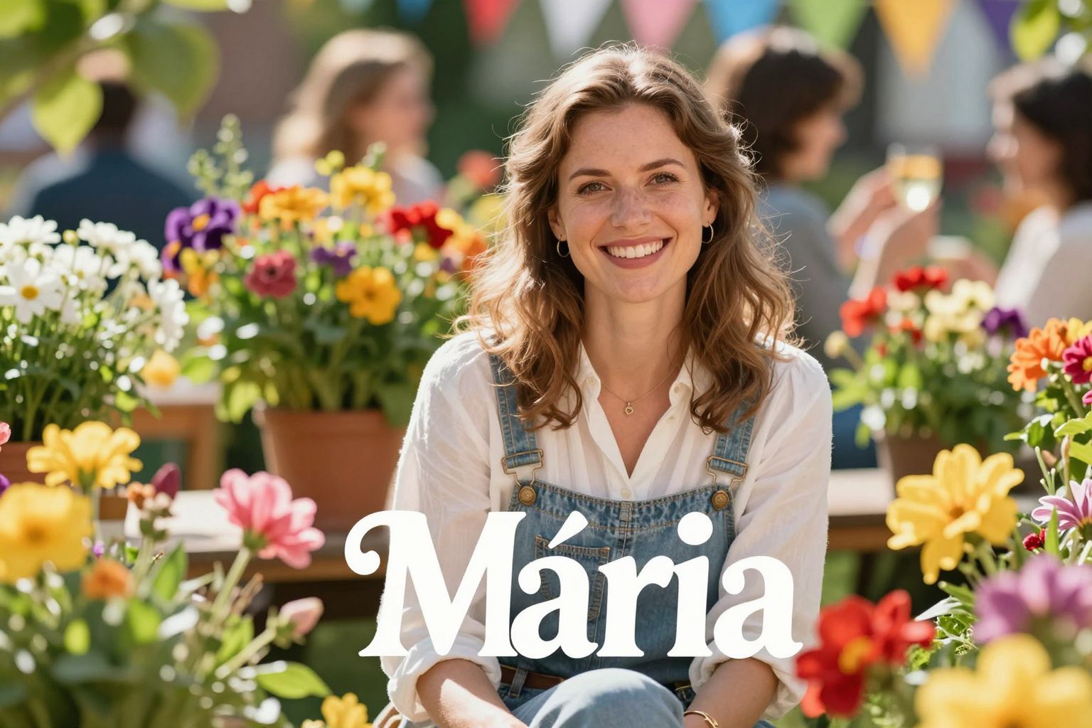 A Mária név bibliai eredetű, jelentése: 