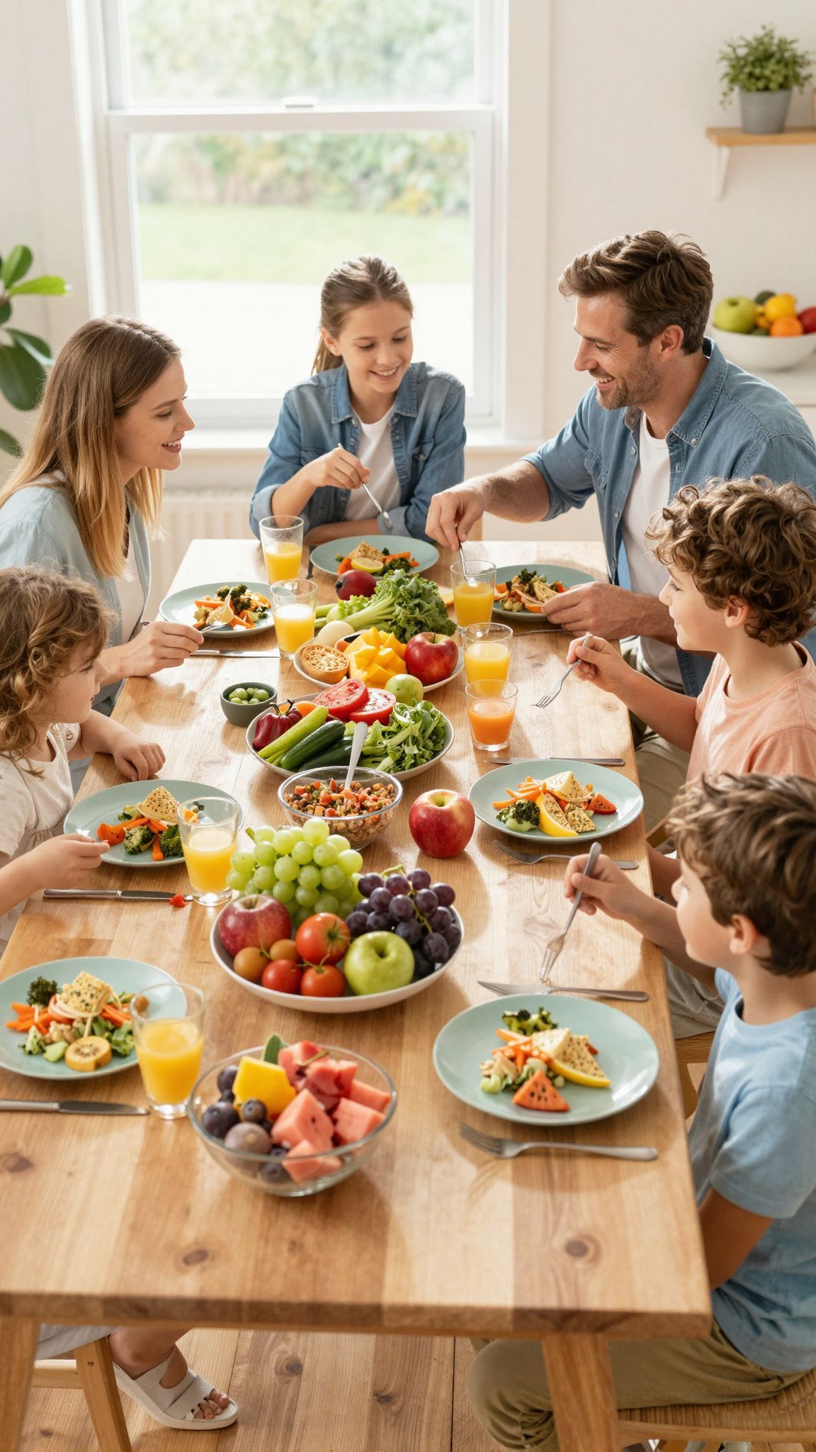 Közös étkezések segítik a változatos ízek megismertetését.