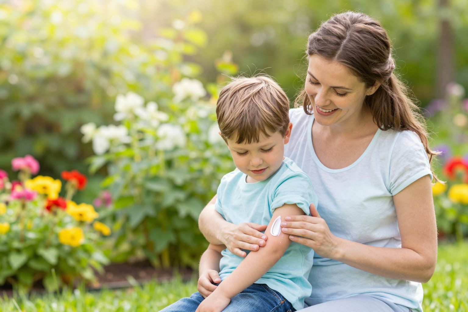 Az atópiás dermatitisz kezelésében fontos a bőrápolás.