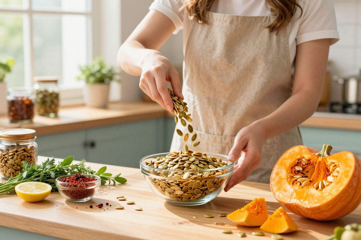 Pirított tökmag készítése pörköléssel fokozza az ízeket!