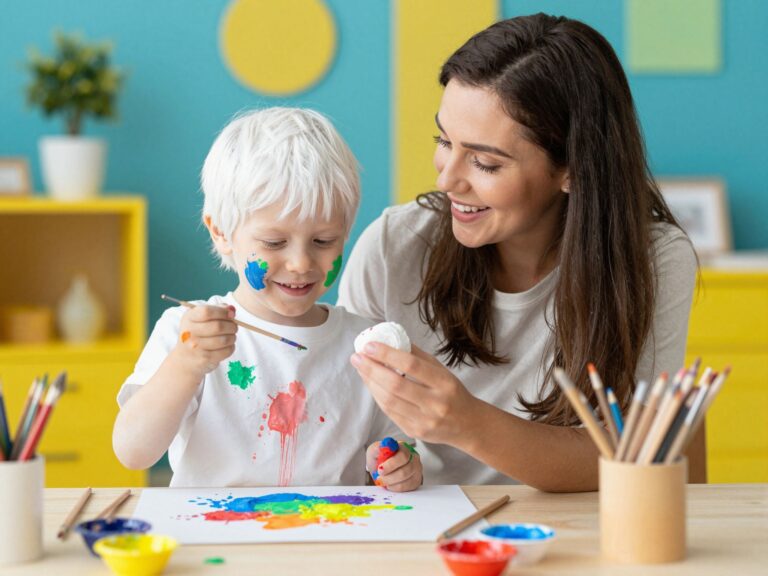 Hogyan kösd le a hiperaktív gyereket? Próbáld ki a gipszfestést!