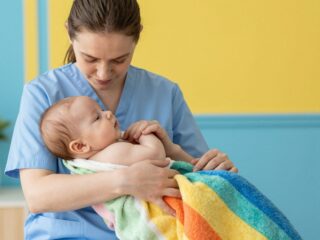 Hogyan pólyázzunk biztonságosan? A helyes technika a csípőficam elkerüléséért