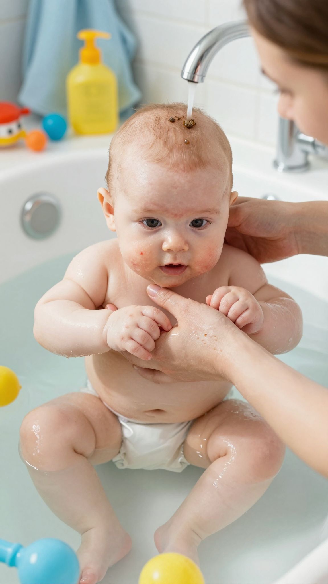 A kemény víz károsíthatja a bőr védőrétegét.