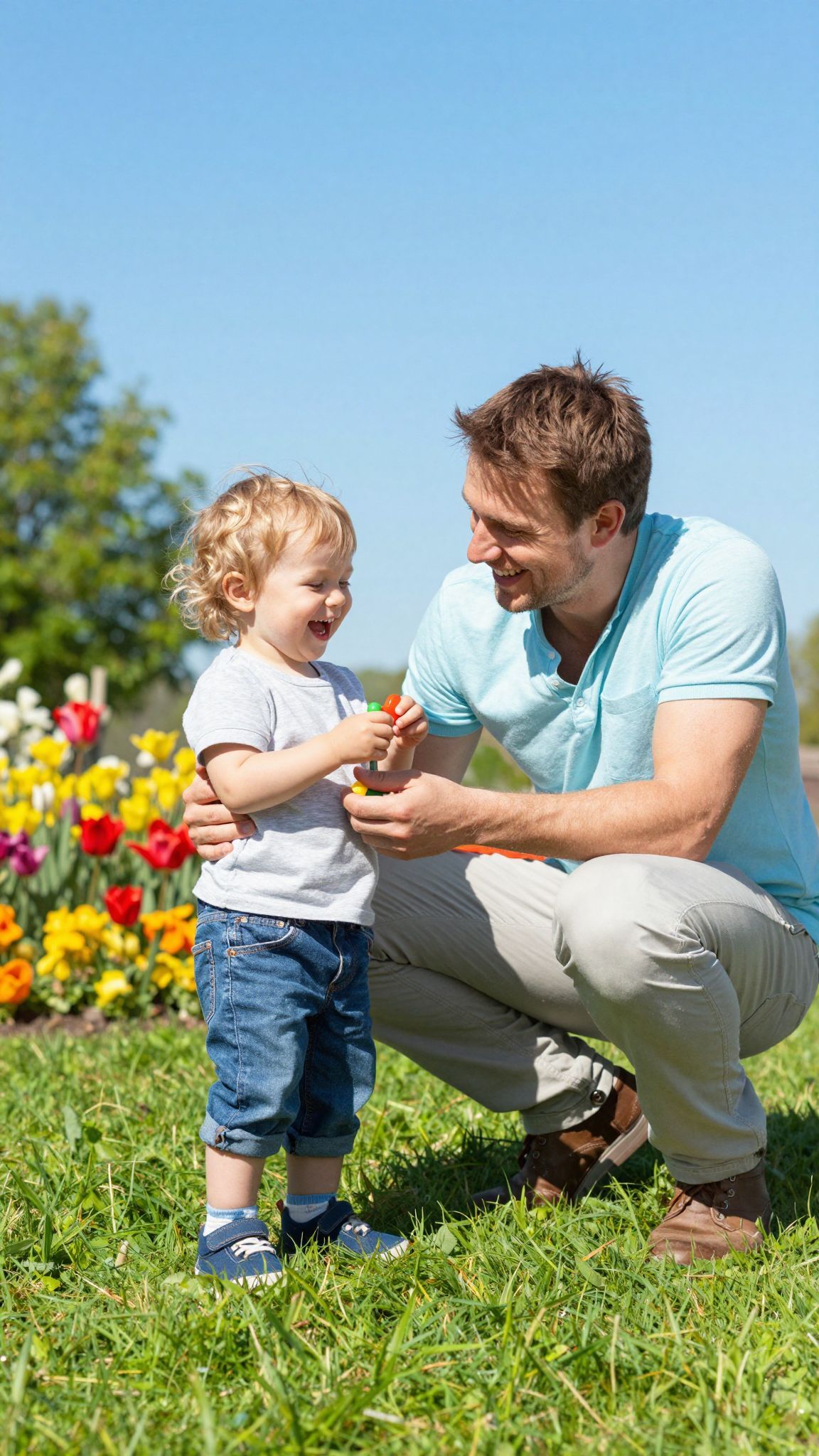 A dada vagy szülő közelsége erősíti a biztonságérzetet.