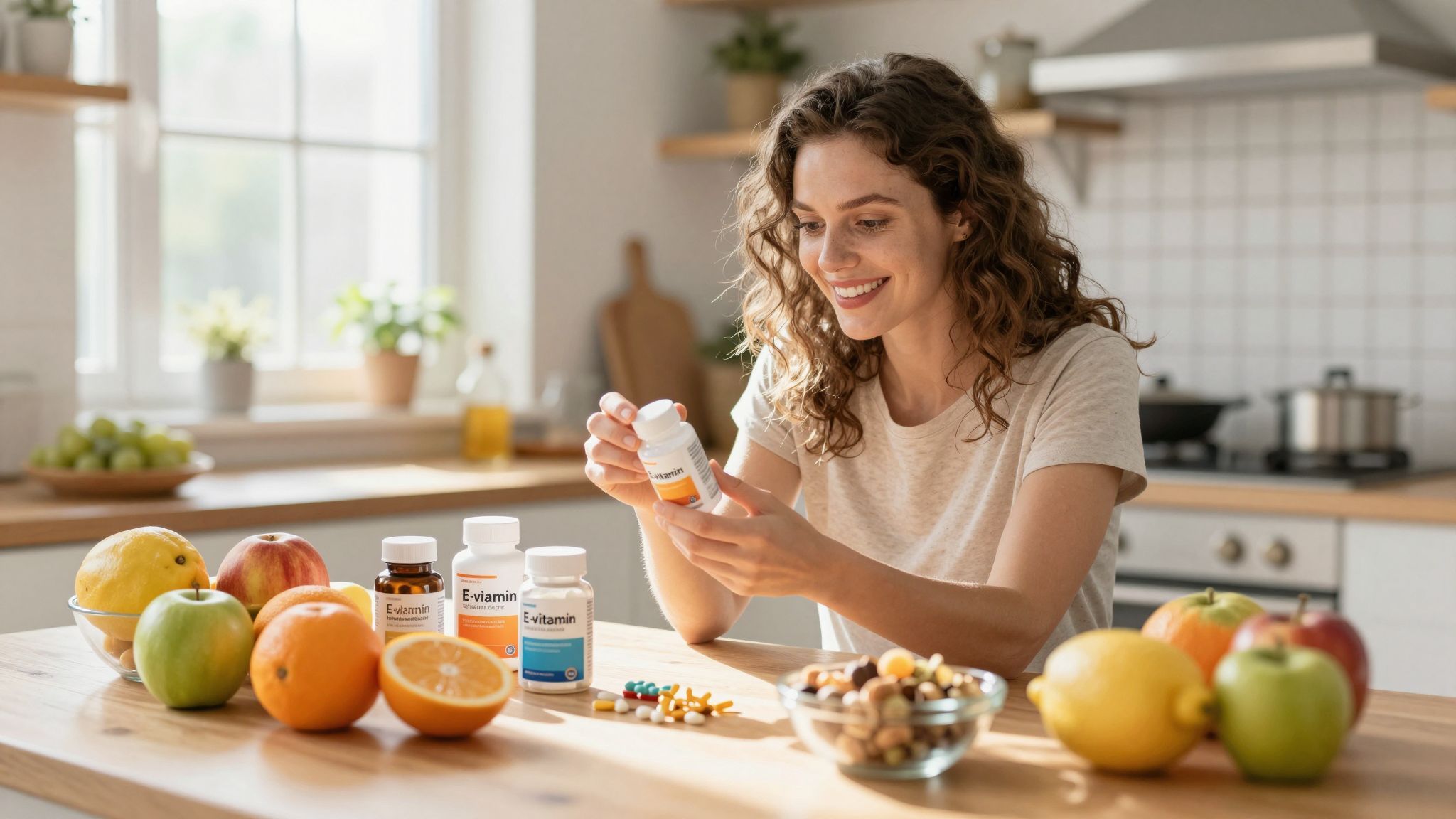 Fontos a forrás és az E-vitamin formája.