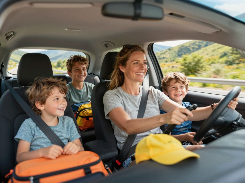 Hosszú autóút gyerekekkel: bevált praktikák az unalom és a hiszti ellen