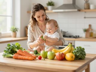 Ízutazás a babával: milyen zöldségeket és gyümölcsöket vezess be a hozzátáplálás első félévében?
