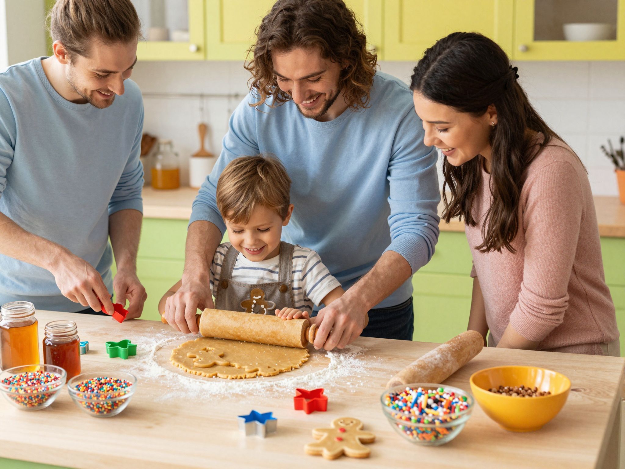 Közös sütés: szórakoztató és ízletes élmény a gyerekekkel.