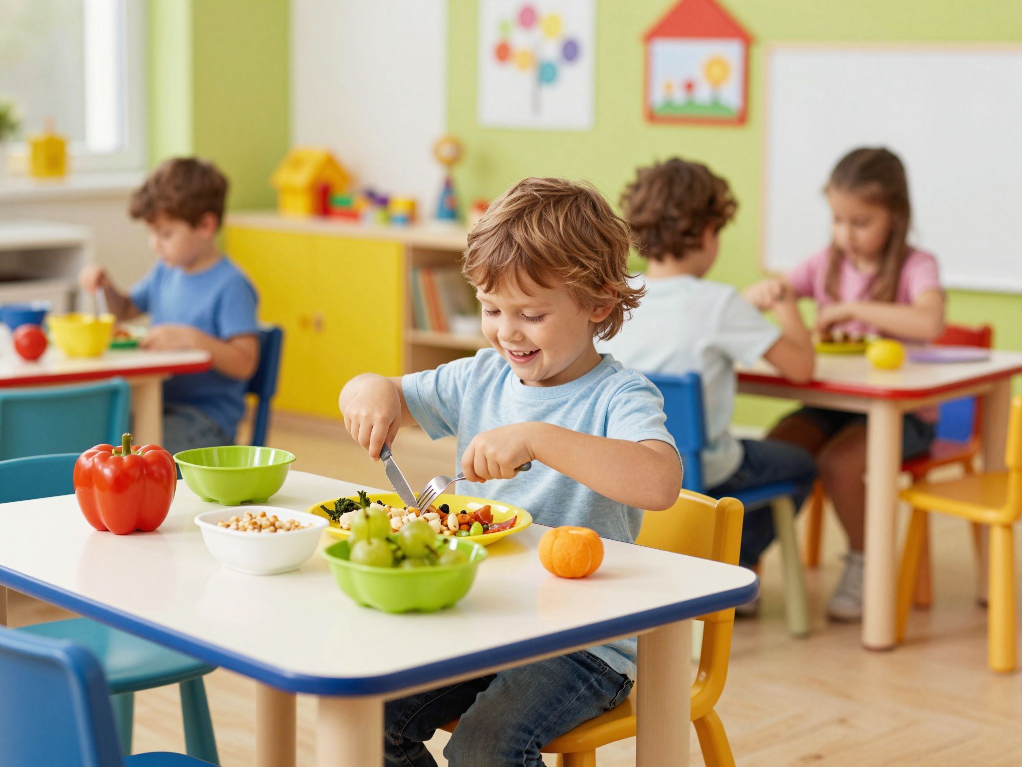 A közösségi élmények fejlesztik a gyermekek szociális készségeit.