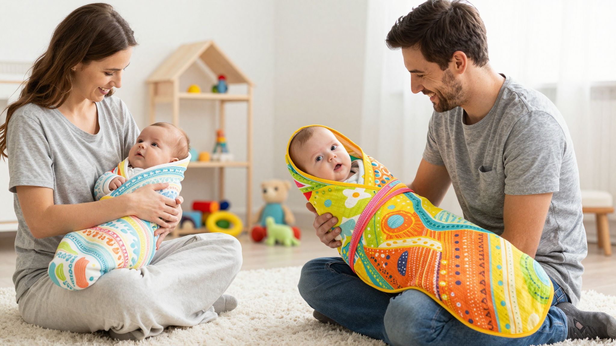 A hagyományos pólya merevebb, míg a modern bugyolálás rugalmasabb.