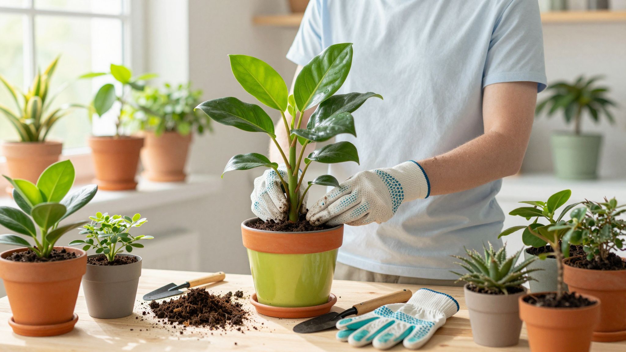 A költöztetés során figyelj a gyökerek egészségére!