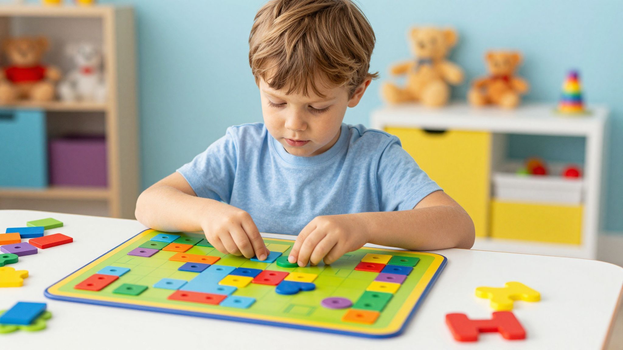 A logikai játékok serkentik a kreatív gondolkodást.