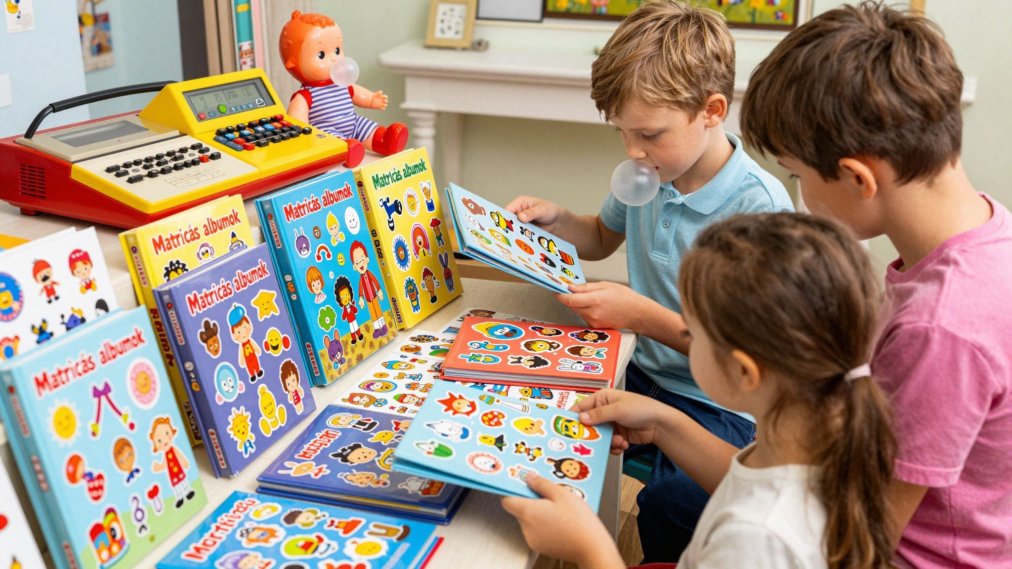 A matricás albumok gyűjtése évtizedek óta népszerű hobbi.