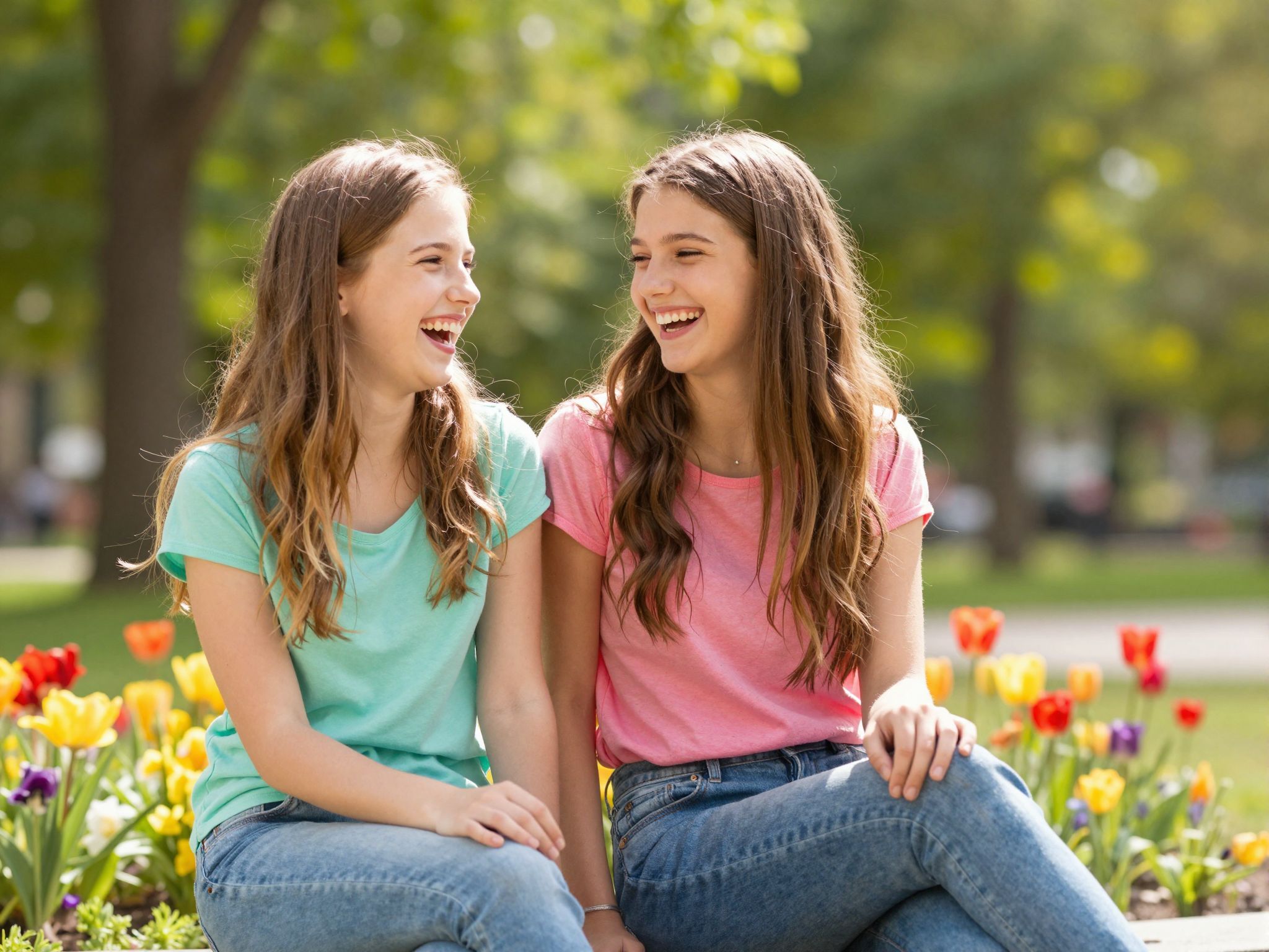 A lánytestvérek erősítik a szociális készségeket és együttérzést.