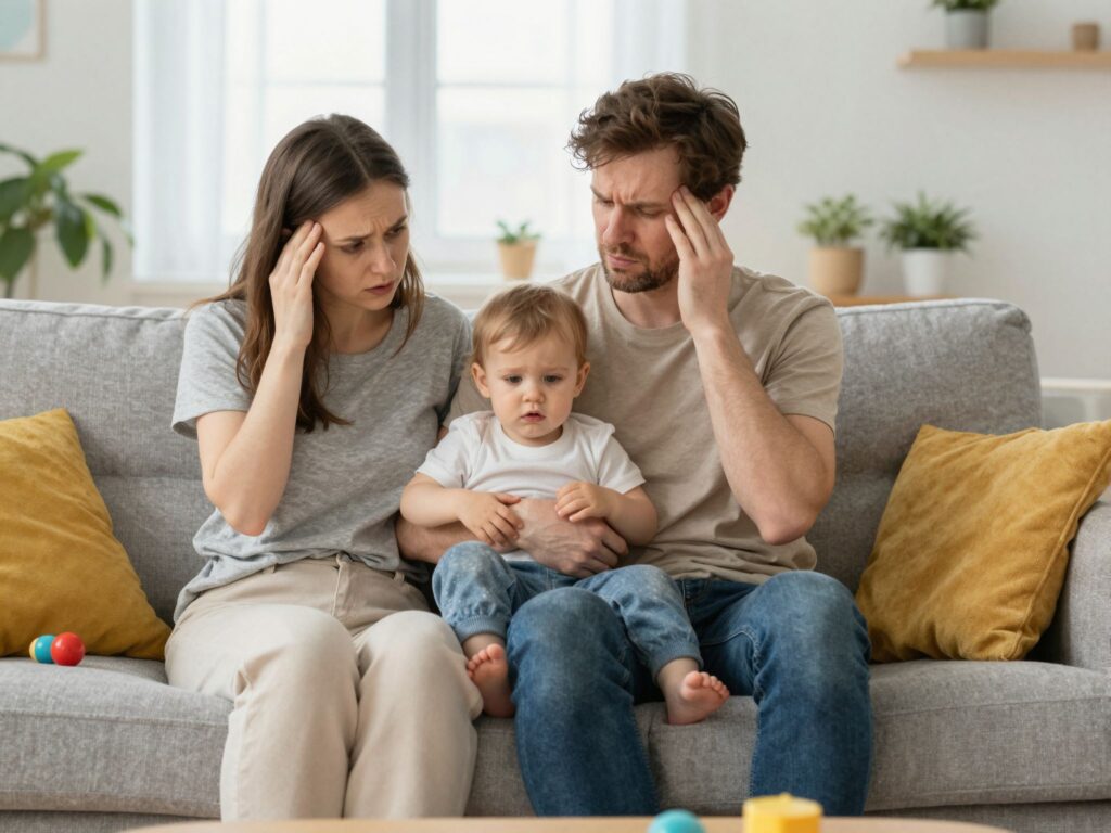 Miért lehet párkapcsolati válság kisgyermek érkezésekor?