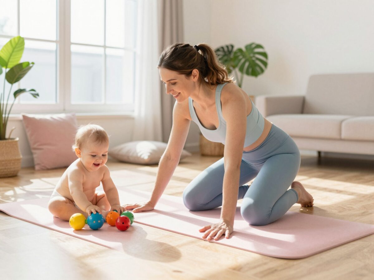 Mikor és hogyan kezdj el tornázni szülés után? A baba-mama torna előnyei