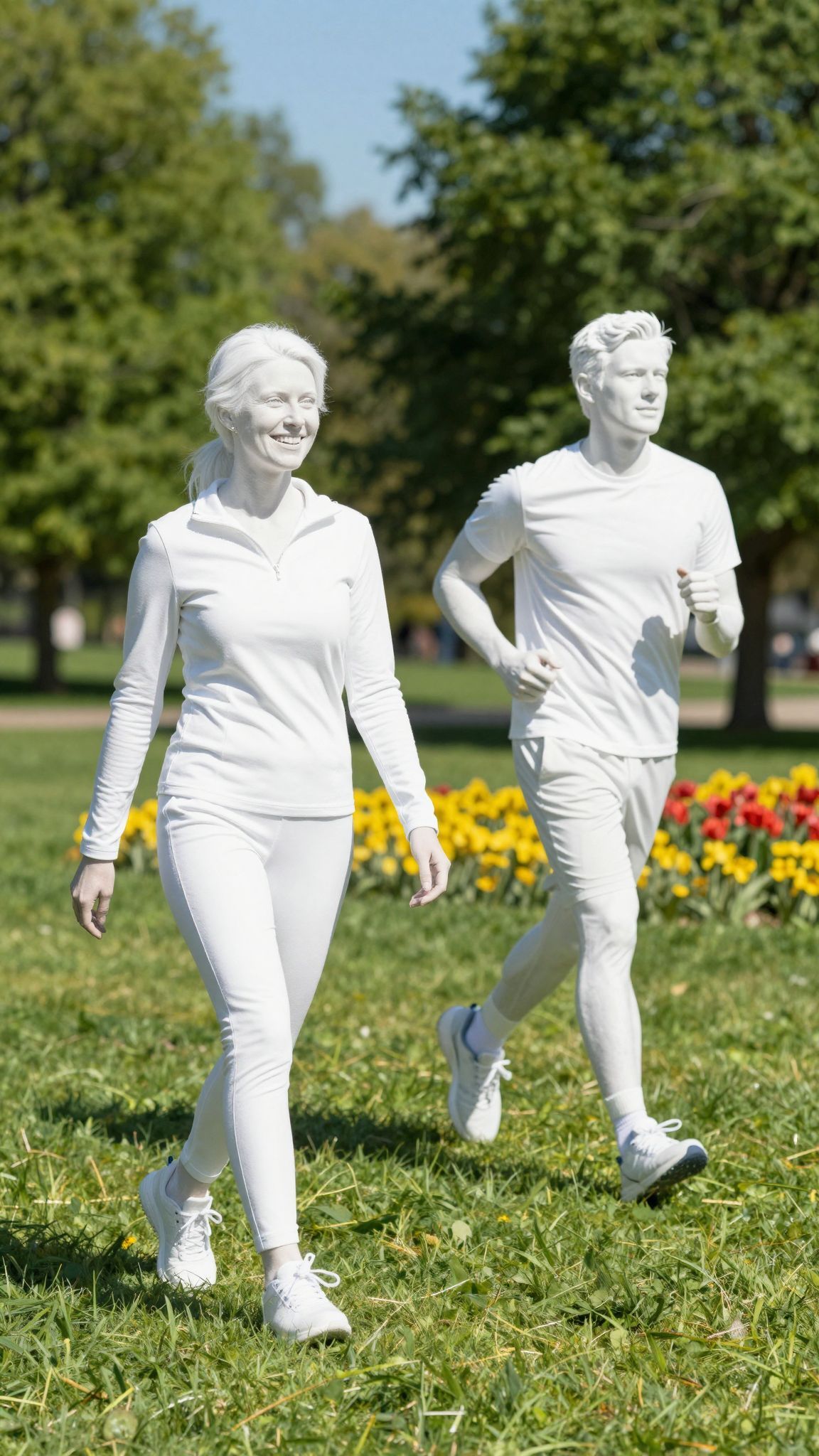 A séta kíméletesebb, a futás intenzívebb edzés.