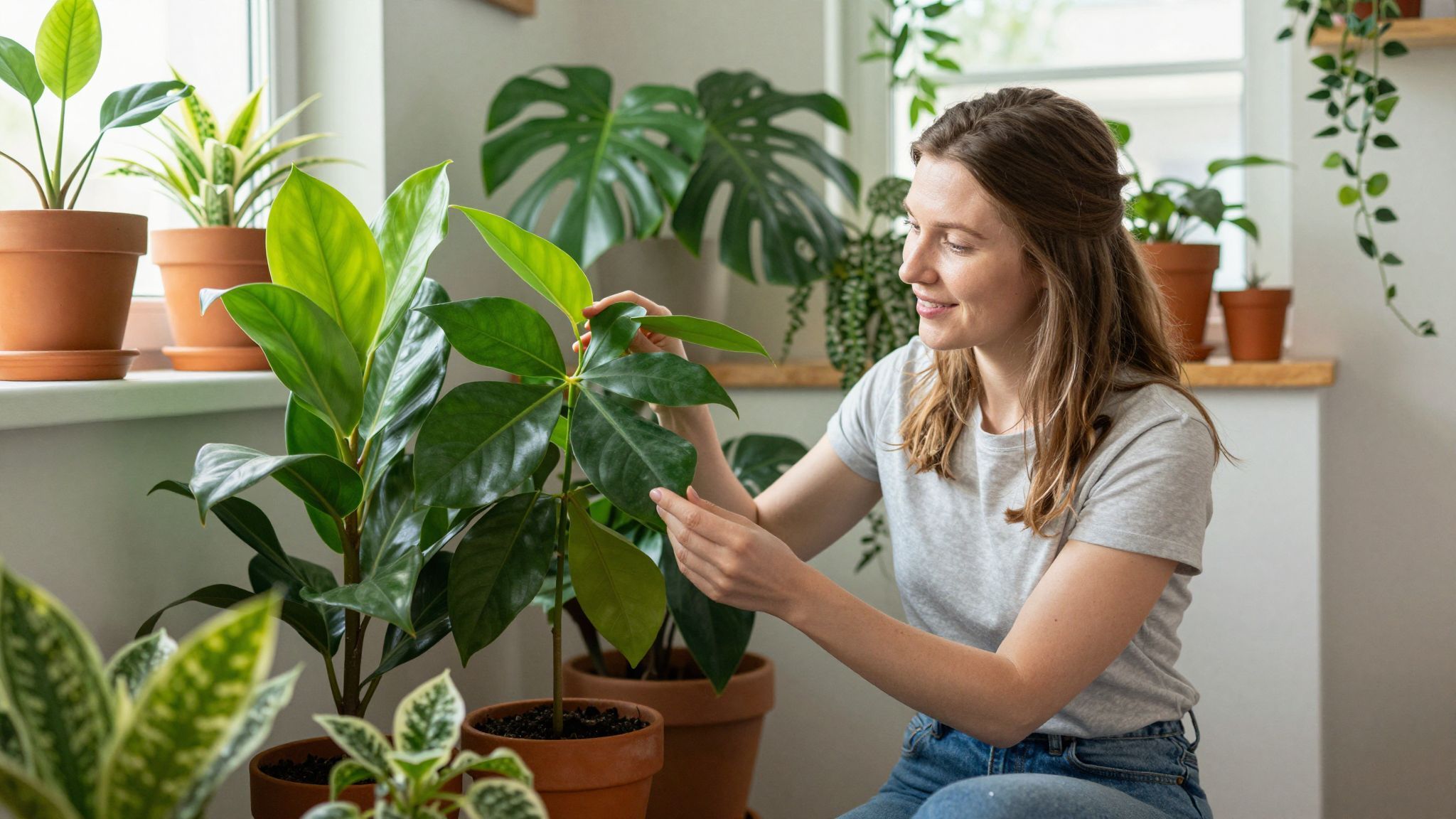 Ha a növény egészséges, nem szükséges az átültetés.