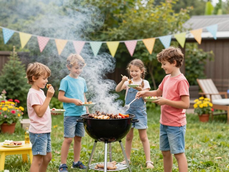 Nyári grillparti gyerekekkel: így lesz a közös sütögetés garantáltan sikeres és biztonságos