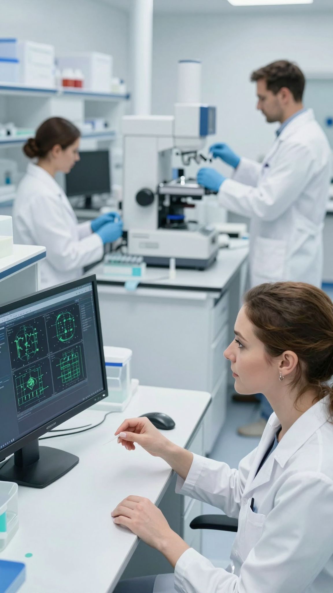 A PGT segít az egészséges embriók kiválasztásában IVF alatt.