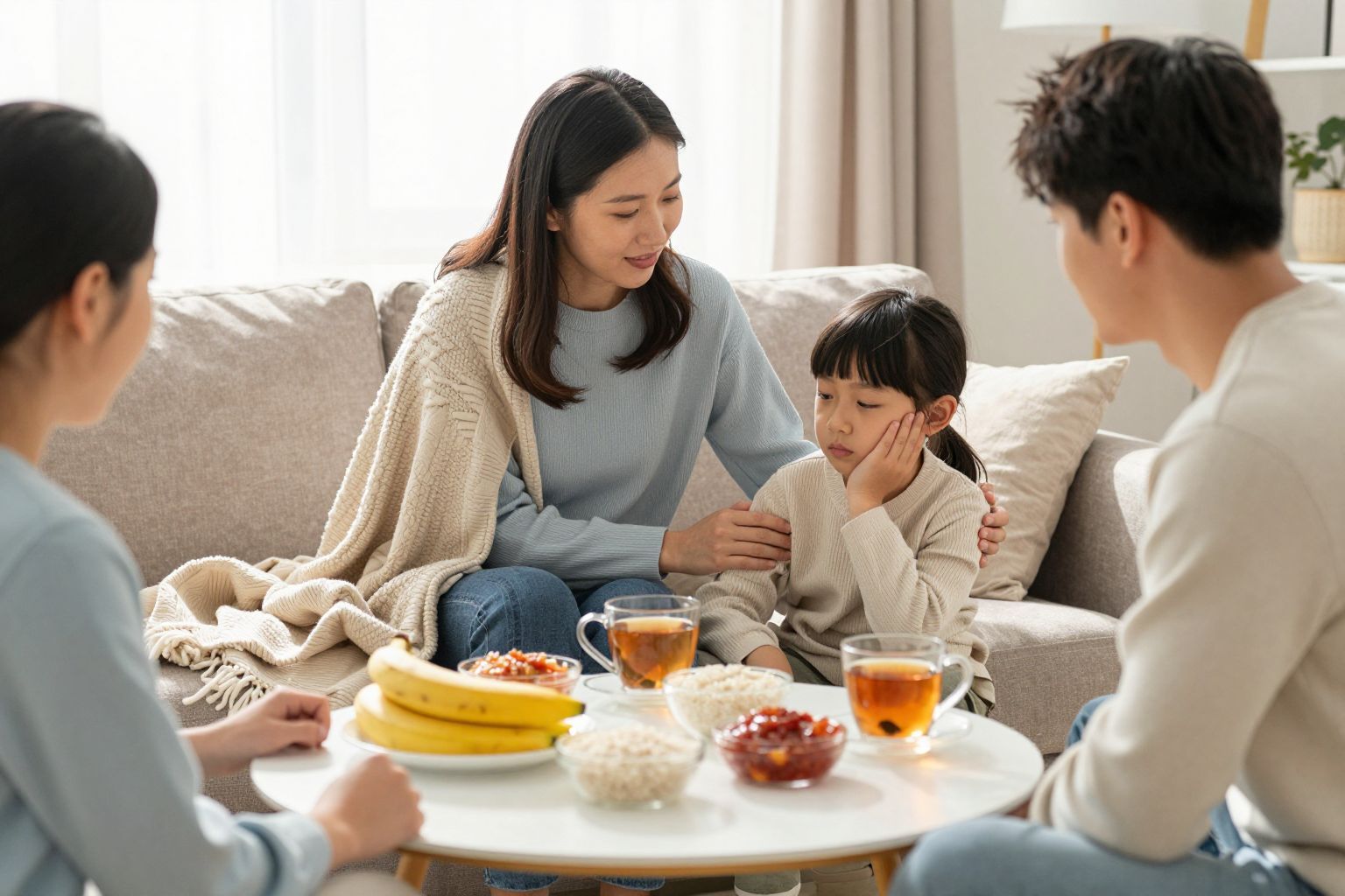 A lelki támogatás segít a gyógyulás gyorsításában.