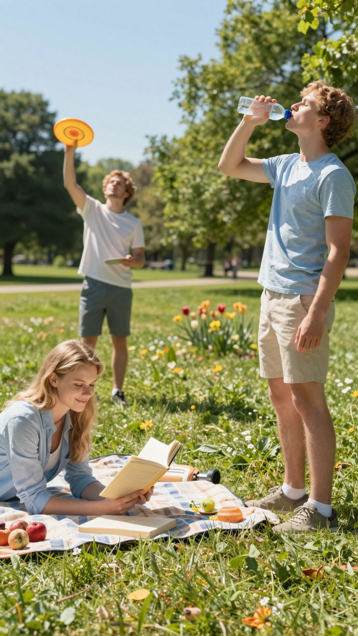 A nyári napfény serkenti a hangulatjavító hormonok termelését.