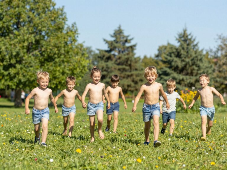 „Pucér játékok”: hogyan segíti a meztelenség a gyerek egészséges fejlődését?