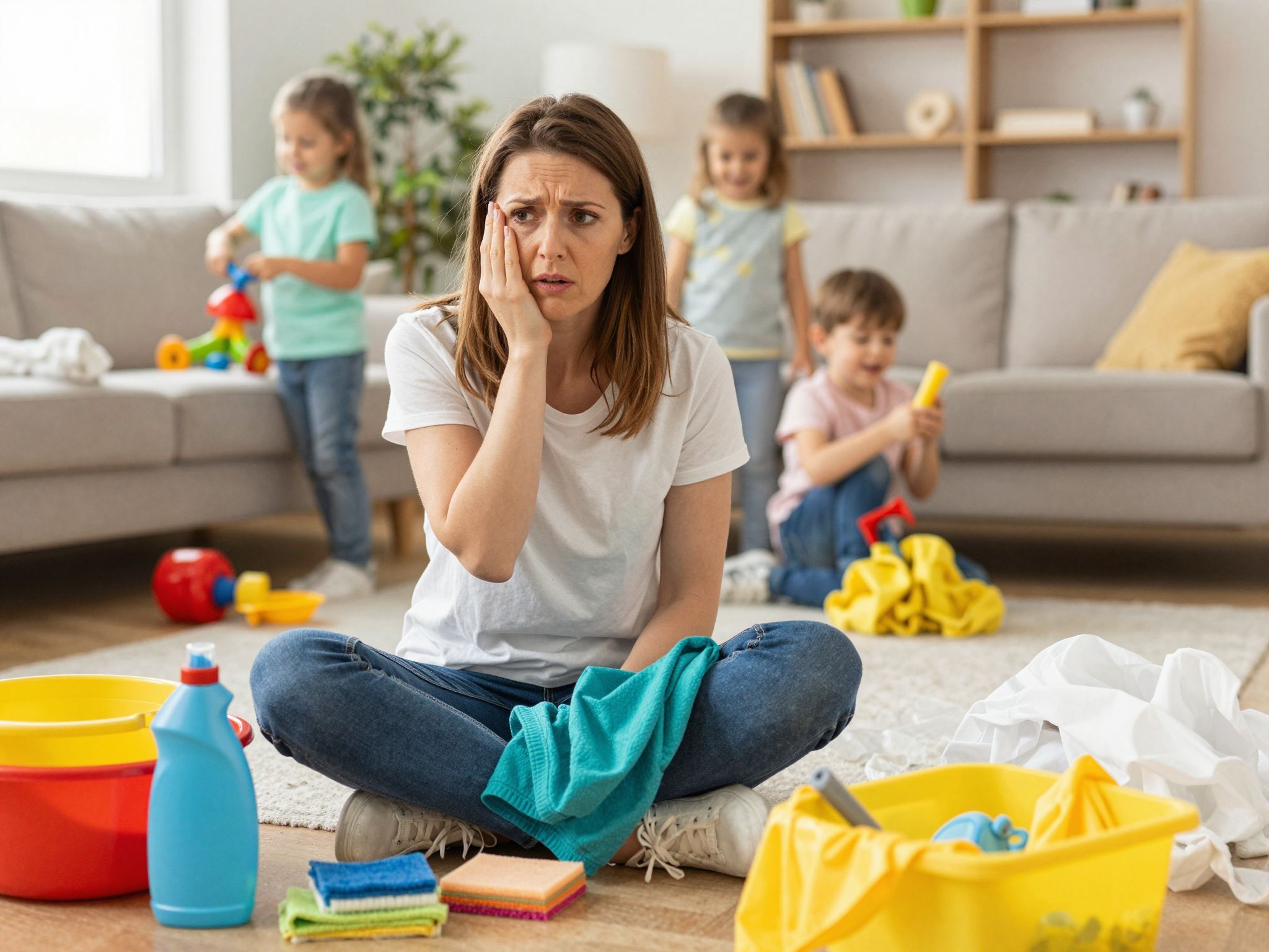 A házimunka nem verseny, inkább közös tevékenység.