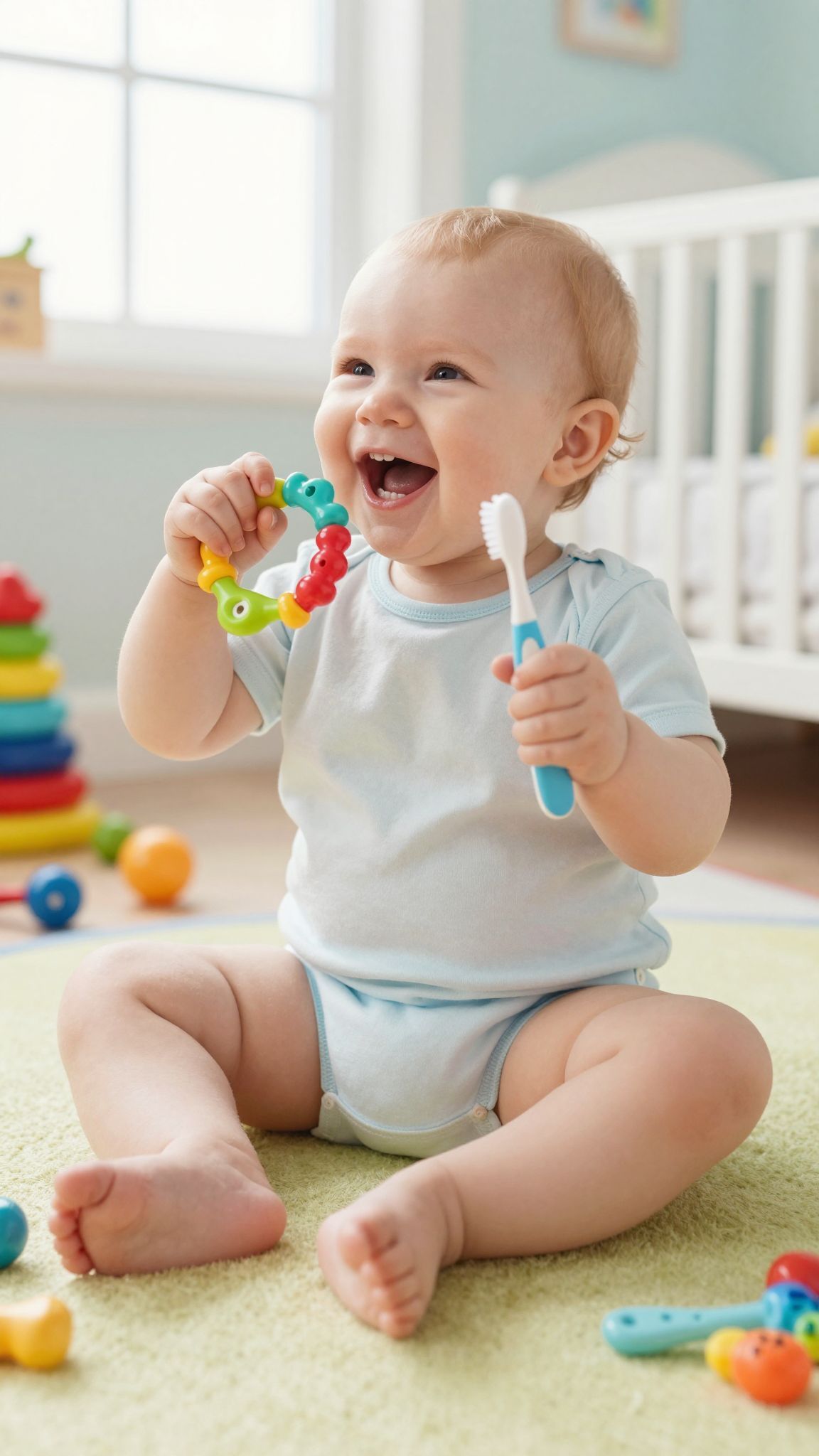 A szájhigiénia már a baba első fogánál fontos.