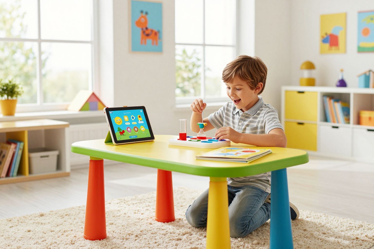 Az interaktív játékok serkentik a kreatív gondolkodást.