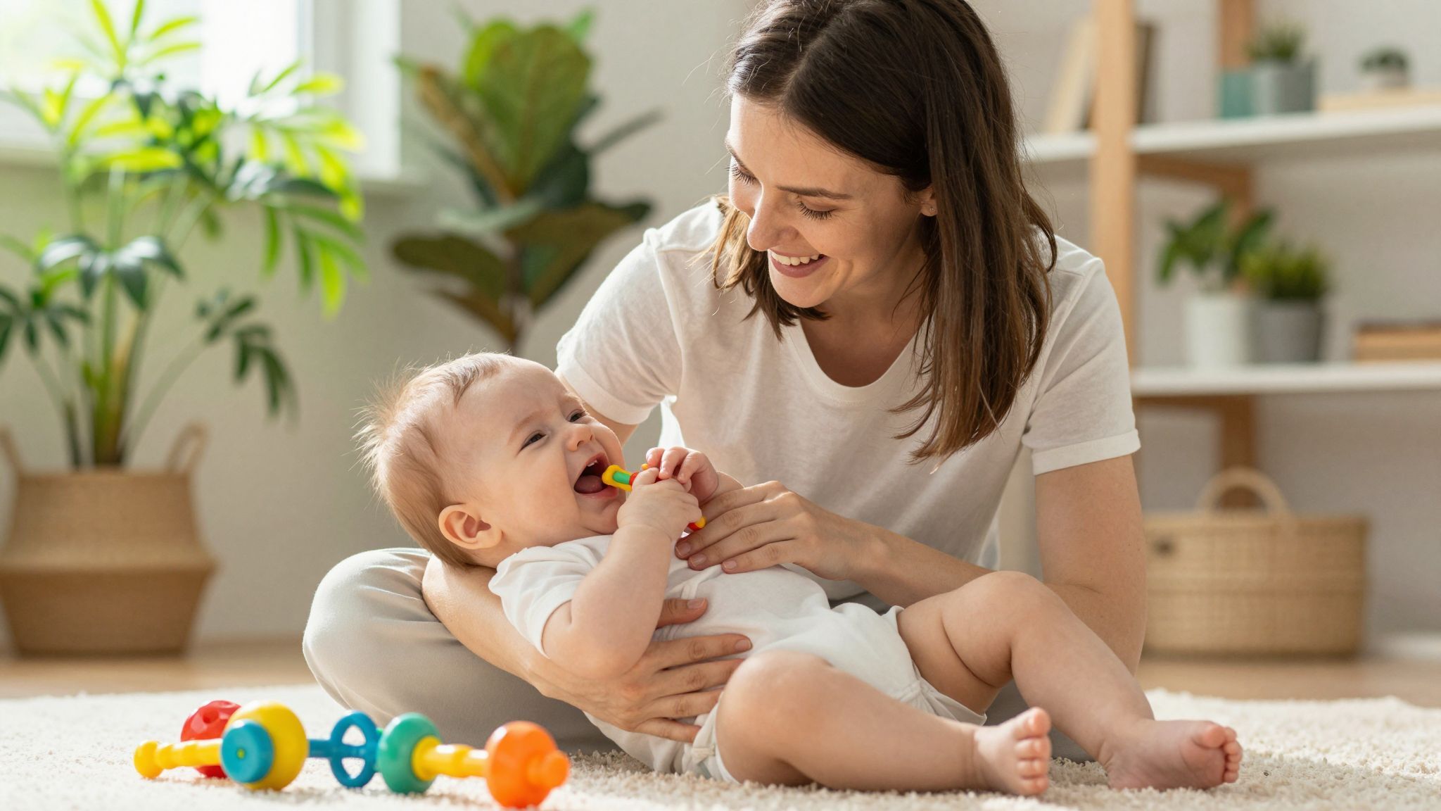 A kamillatea nyugtató hatású a fogzási fájdalomra.