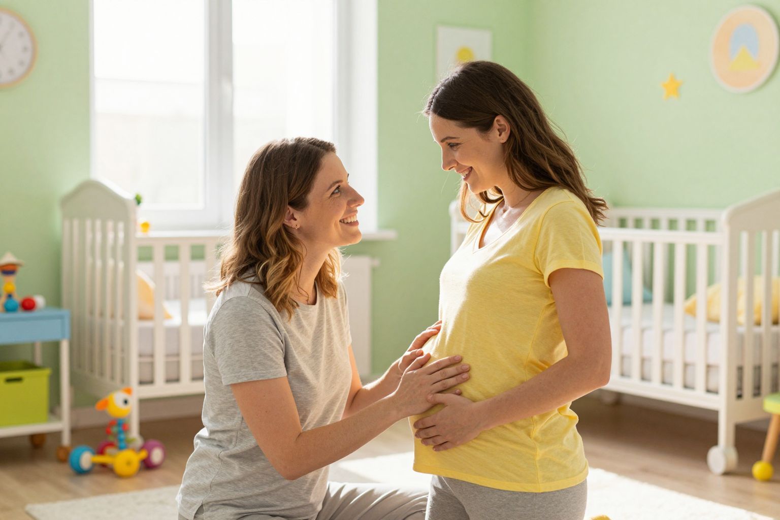 A tudatos jelenlét erősíti a szülői köteléket.