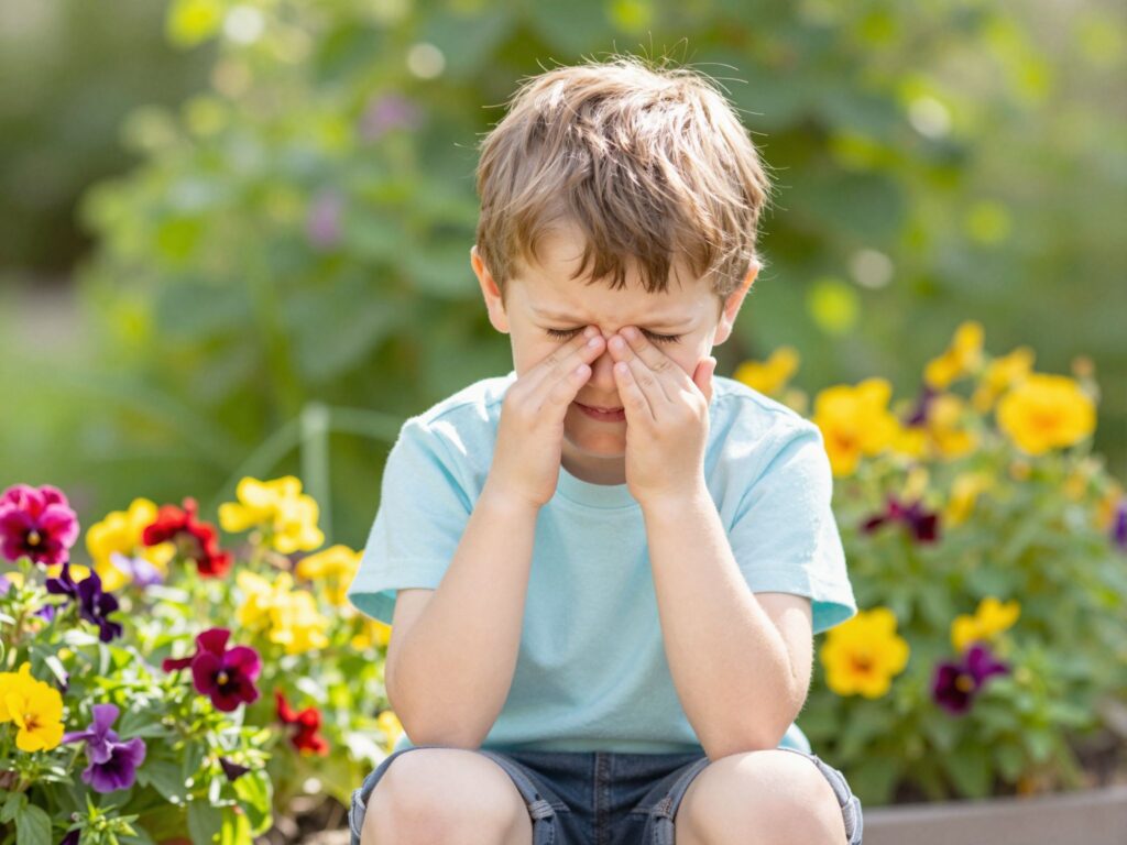 Tüsszögés, orrfolyás, köhögés: hogyan ismerd fel a légúti allergia jeleit a gyereknél?