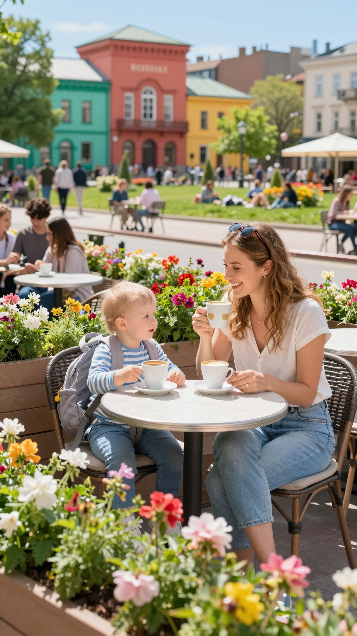 Fedezd fel a város rejtett kincseit baba mellett!