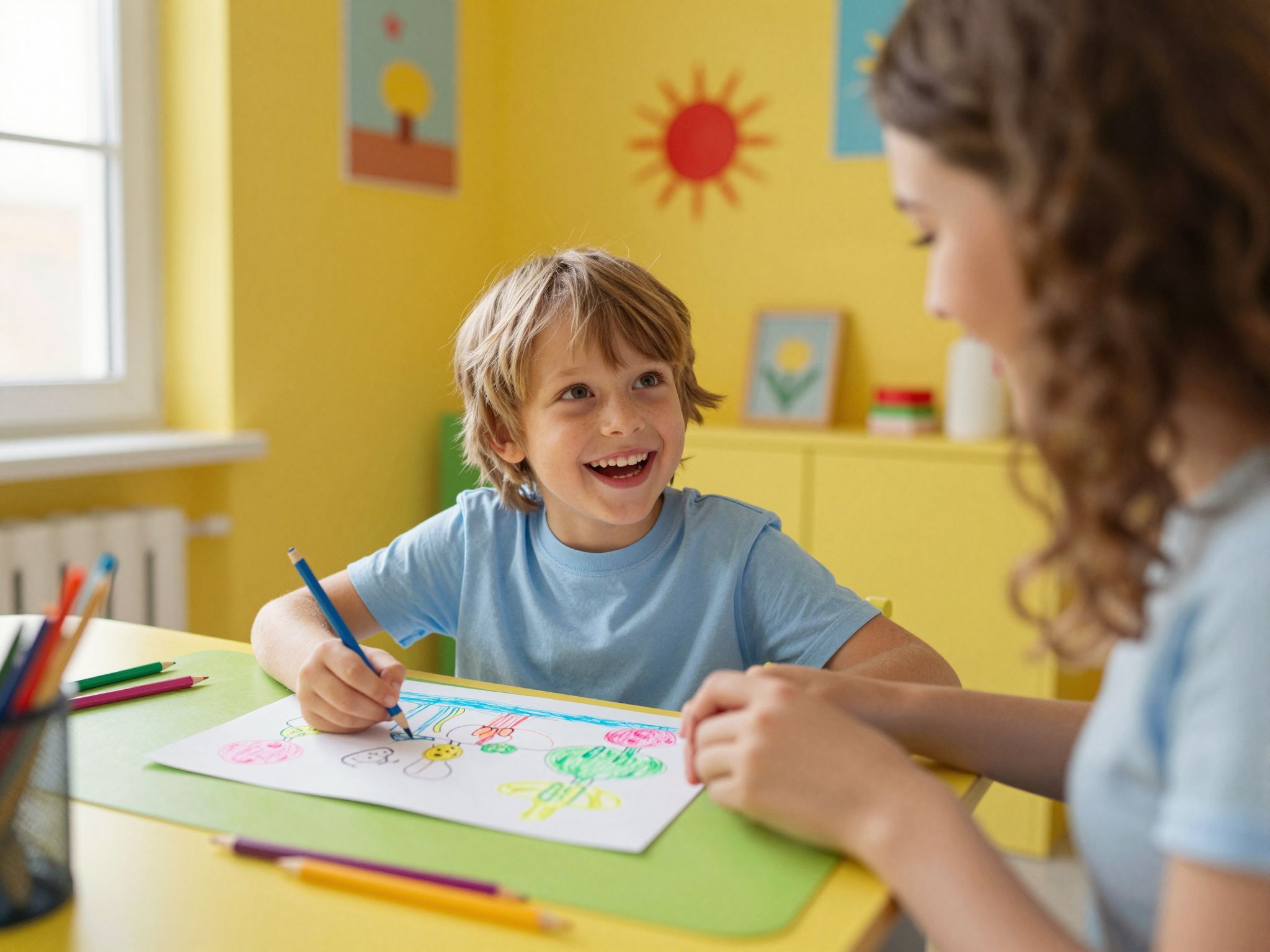 A gyerekek kreativitását fokozza a kérdések változatossága.