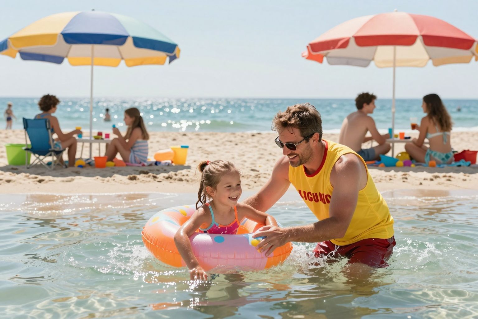 A vízimentők családként segítik egymást sürgősségi helyzetekben.