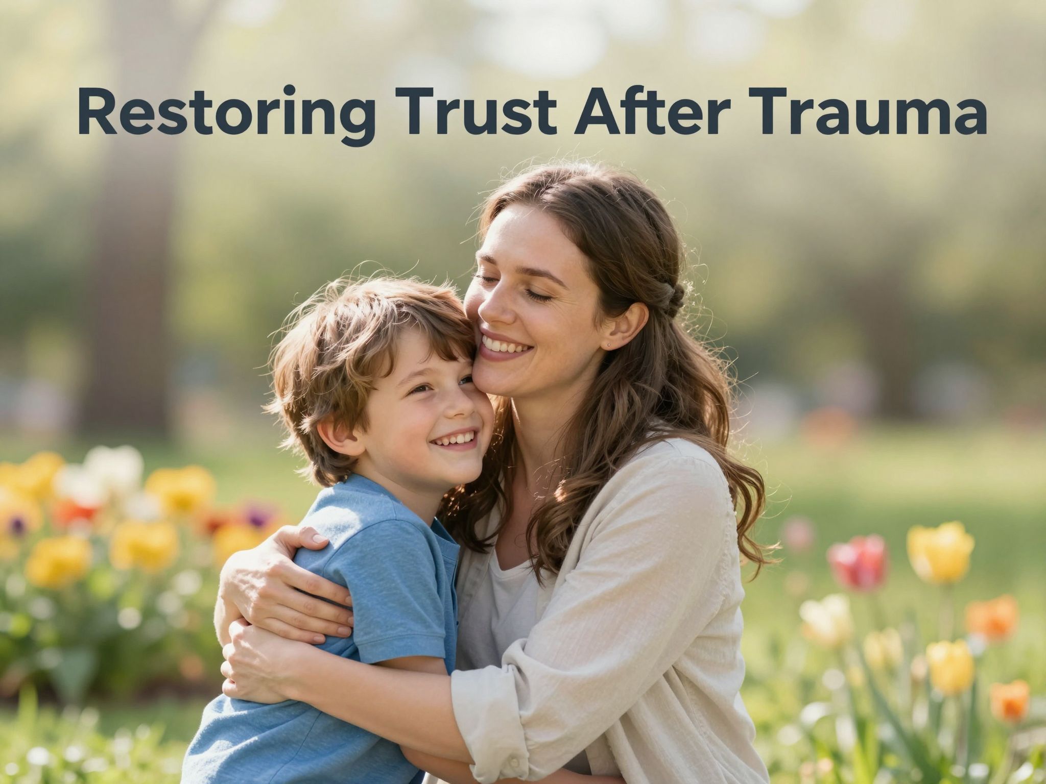 A trauma utáni bizalom helyreállítása hosszú és türelmes folyamat.