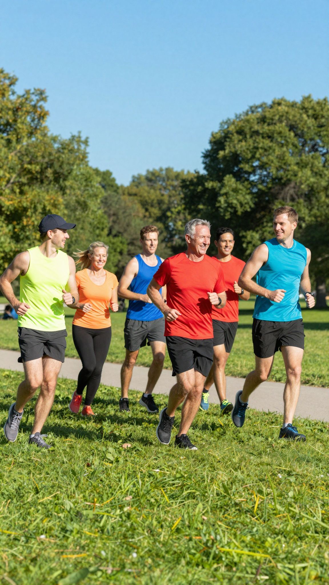 A csapatban futás növeli a tagok biztonságérzetét.