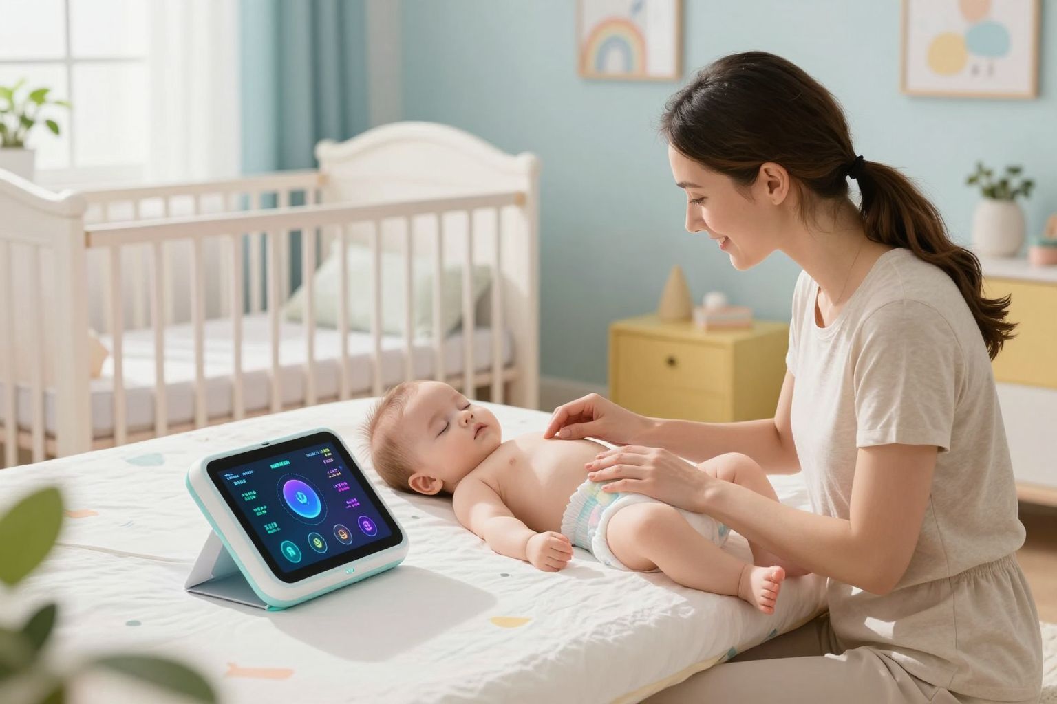 Az okospelenkák valós idejű bőragyag-monitorozást kínálnak.