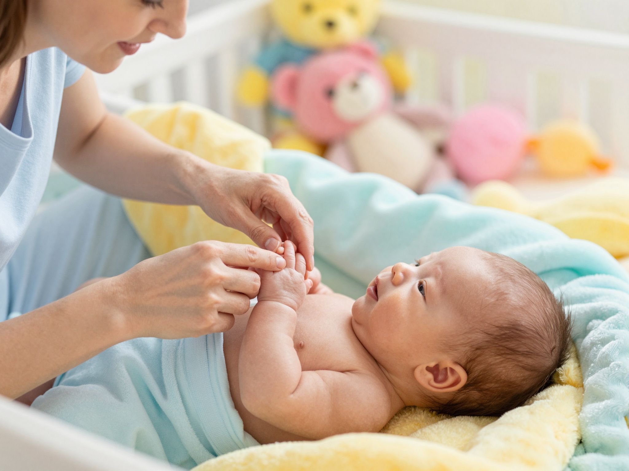 A bőr érintése erősíti a szülő-gyerek köteléket.