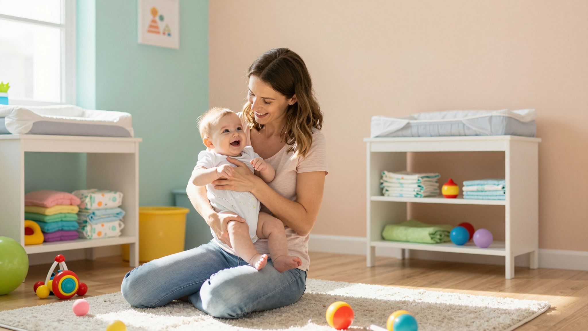 A gyakoriság változó, egyedi babaigények szerint alakul.