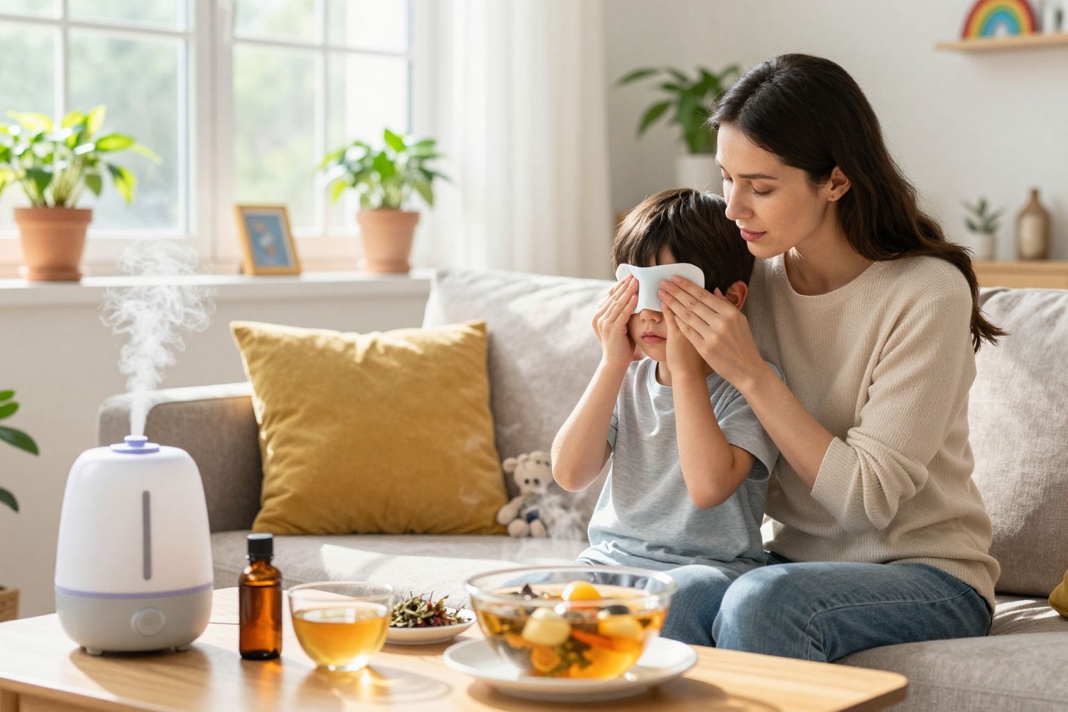 Az inhalálás segíthet a gyulladás csökkentésében otthon.