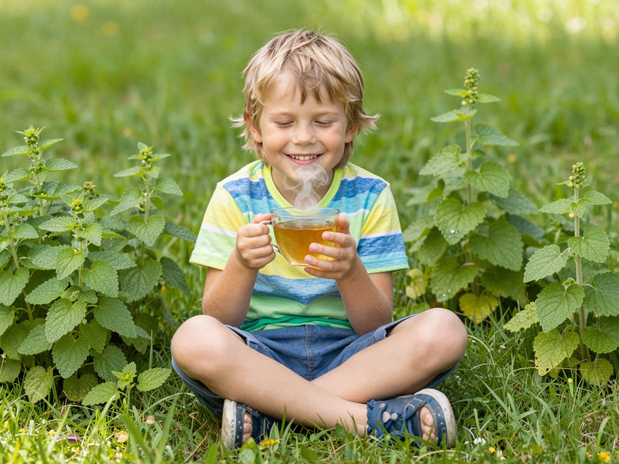 A citromfű nyugtató hatása segíthet a hasfájásban.