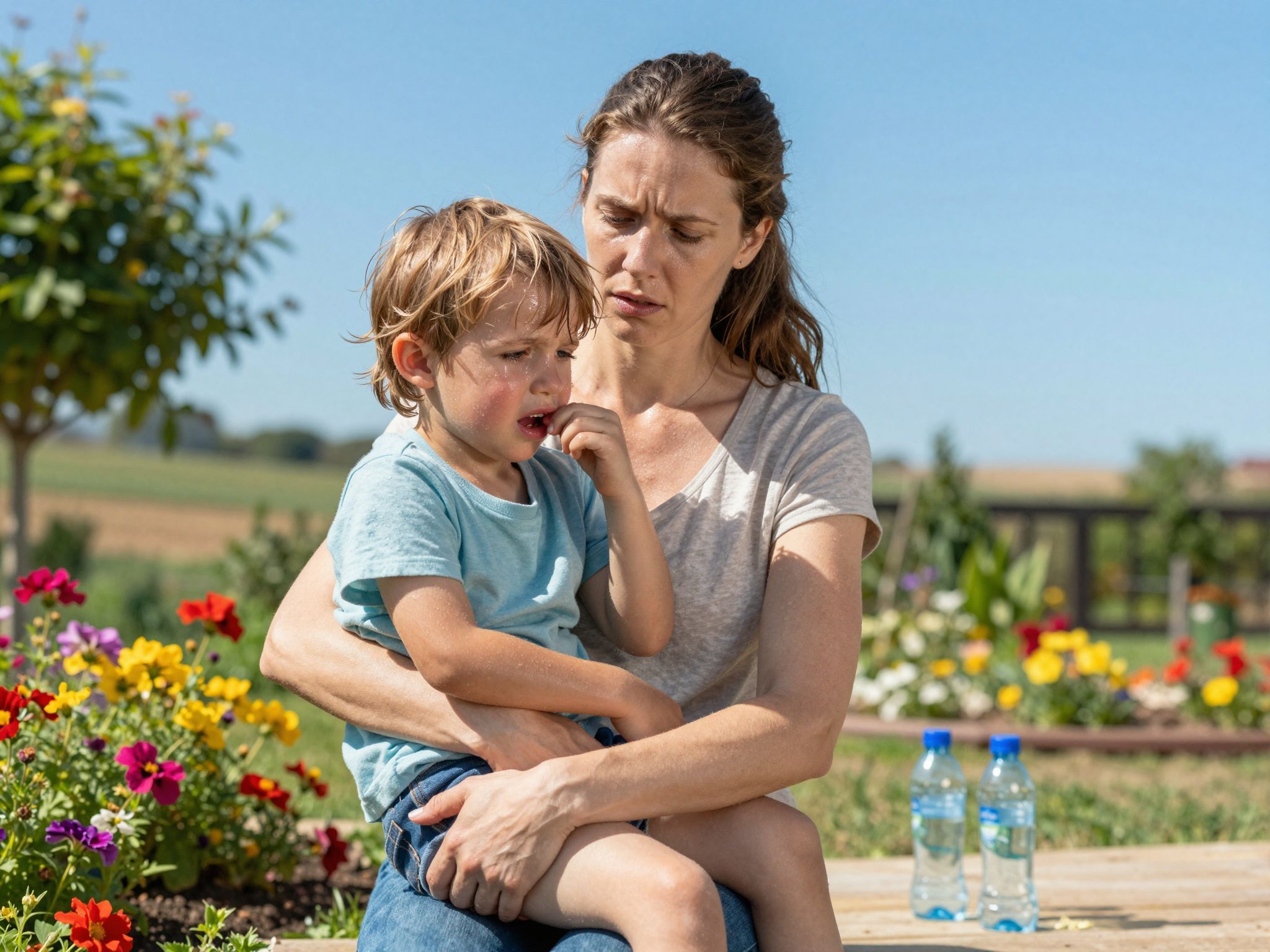 A kiszáradás jelei: szomjúság, száraz száj, fáradtság.